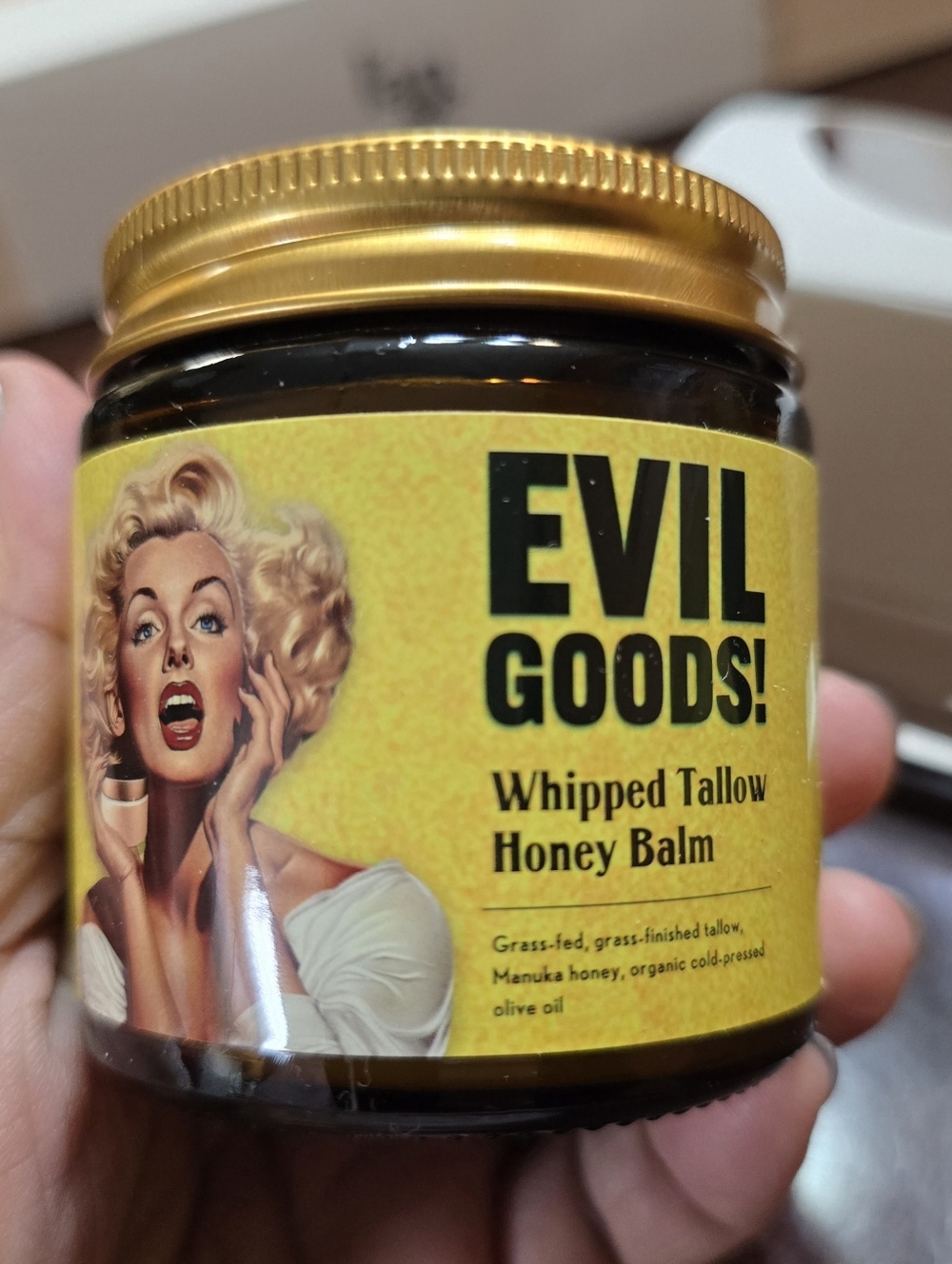 Whipped Tallow Honey Balm
